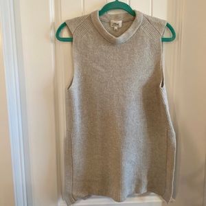 Wilfred mock neck sweater tank